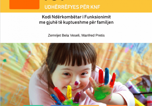 Albanische Version der Broschüre „ICF in familienfreundlicher Sprache“ ist jetzt verfügbar